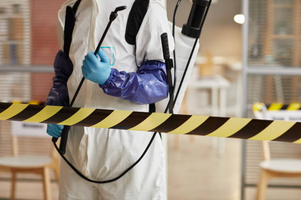 Professional Blood Cleanup technician working in Anacortes, WA